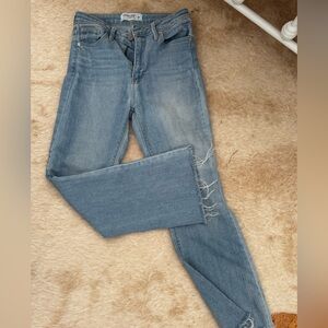 Just Black Light Blue Ankle Jeans